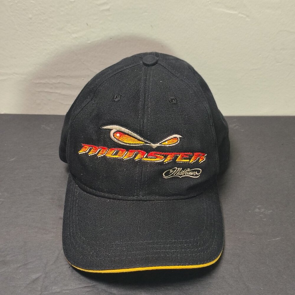 VINTAGE Mathews Monster Bow Archery Hat Cap Solo Cam Strapback Hat Cap‎ Hunting